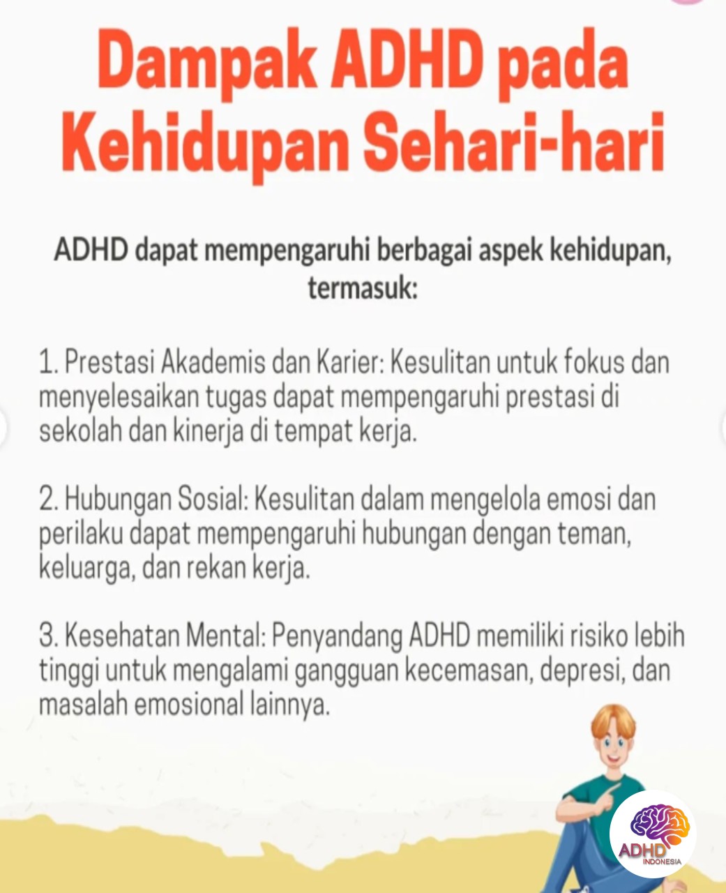 ADHD dan Hubungan Sosial Anak di Lingkungan Sekolah di Kabupaten Yahukimo