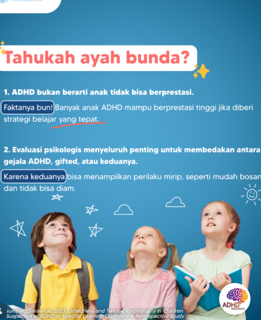 Peran Orang Tua dalam Mendampingi Anak ADHD di Kabupaten Yahukimo